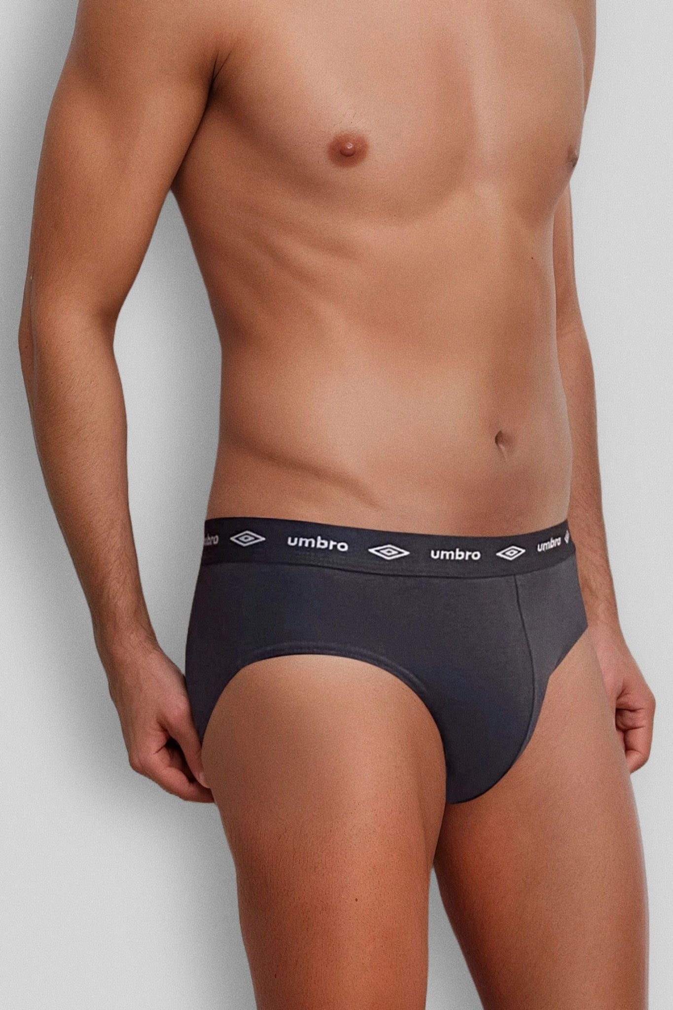Slip in Cotone Elasticizzato con Logo