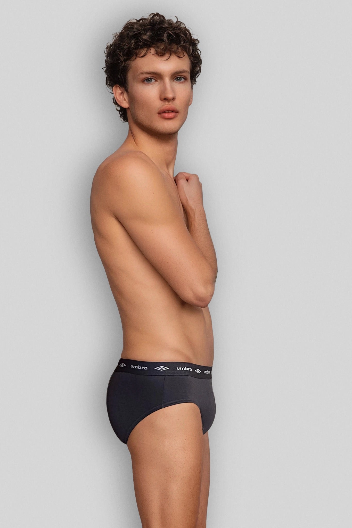 Slip in Cotone Elasticizzato con Logo