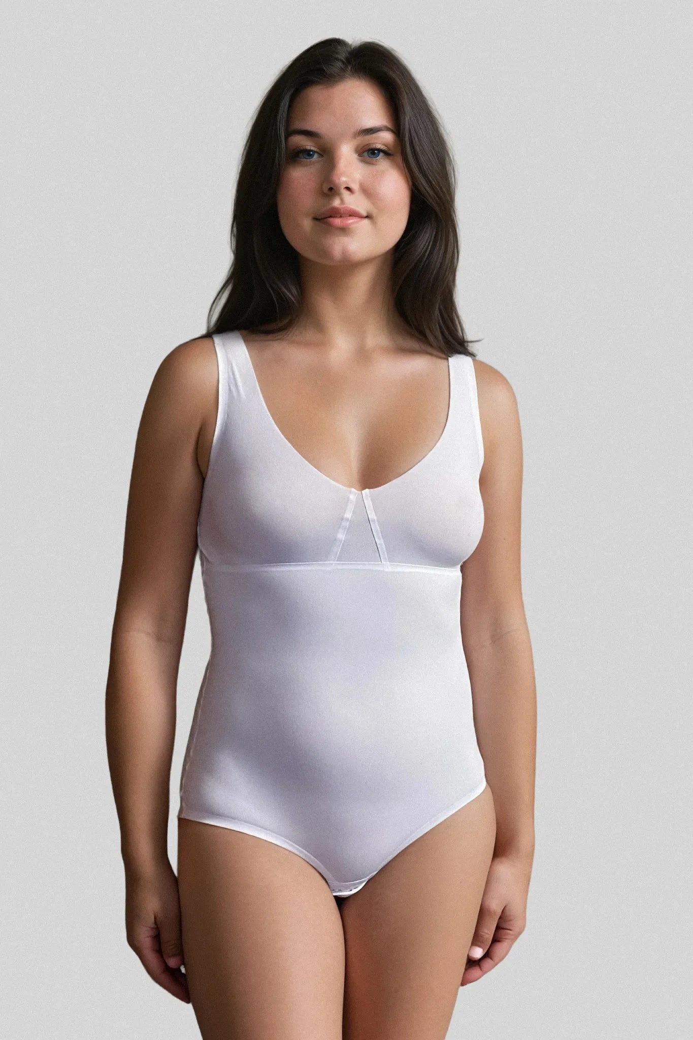 Body Invisible Shape in MicroFibra con Cuciture Termosaldate Cotonella AD691