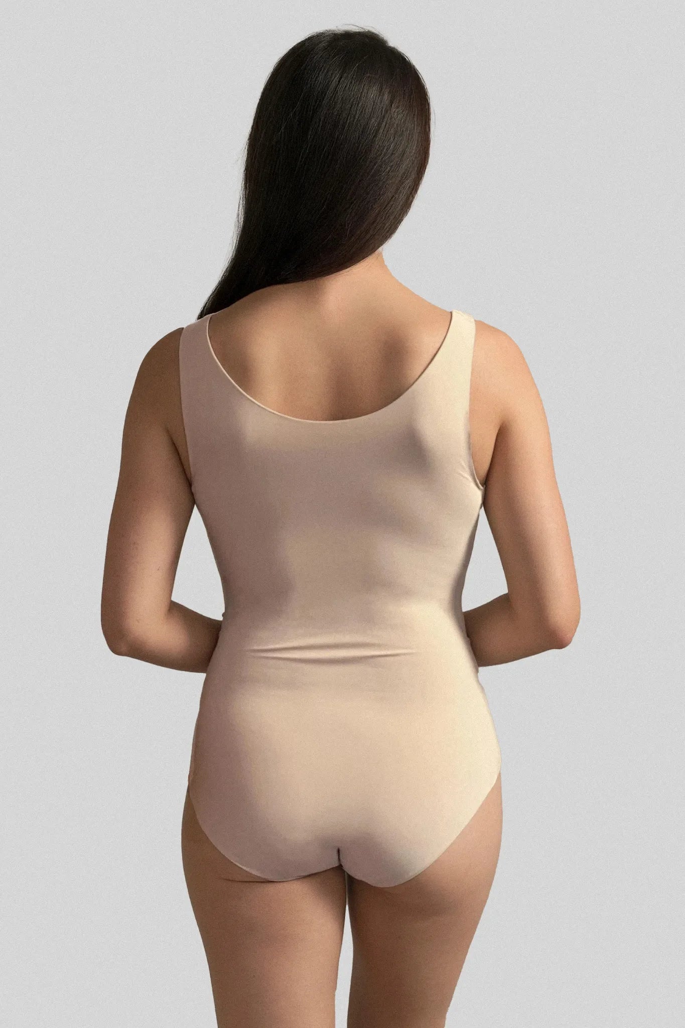 Body Invisible Shape in MicroFibra con Cuciture Termosaldate Cotonella AD691