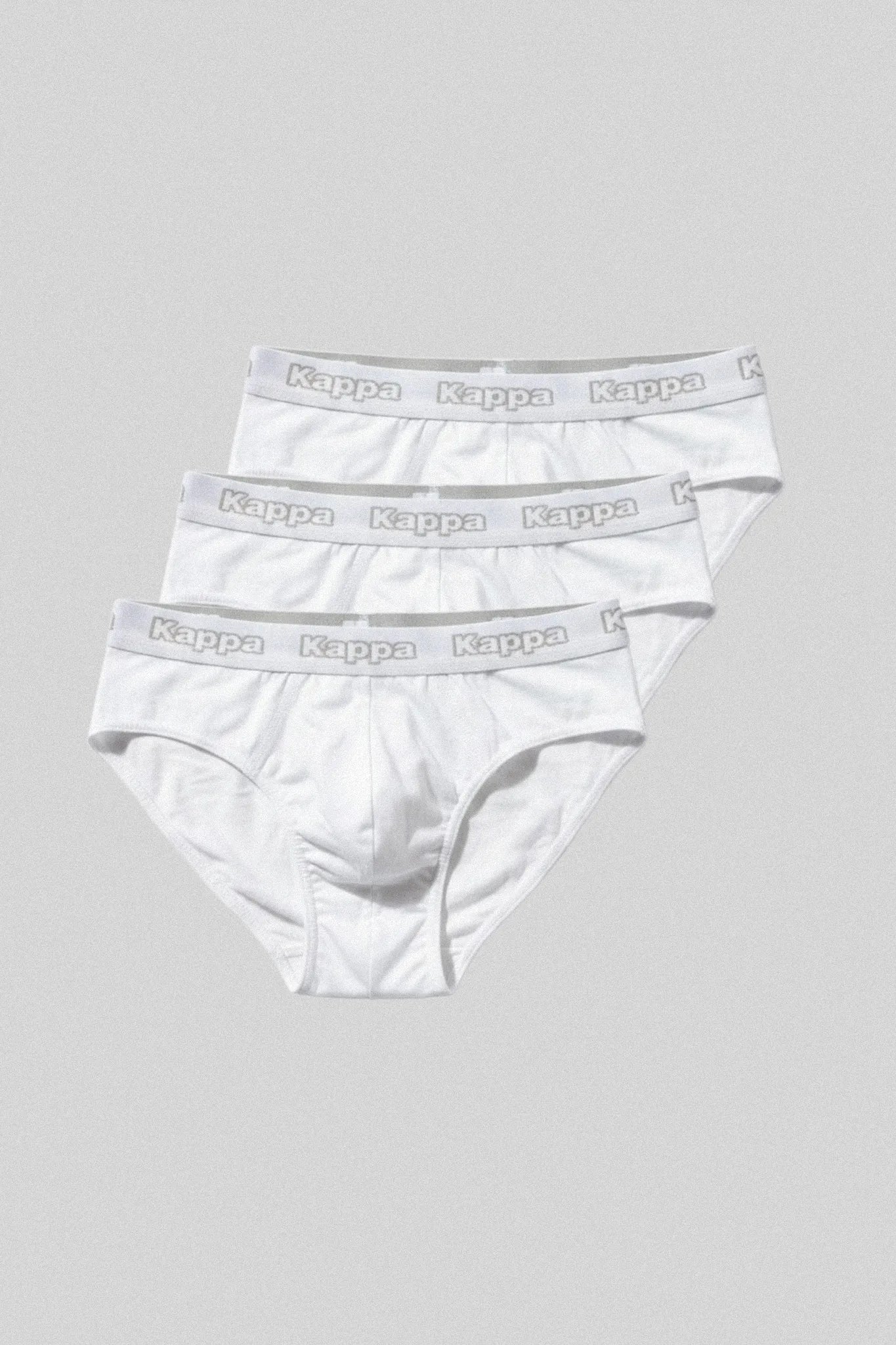 Set di 3 Slip in Cotone Bielastico con Elastico KAPPA K1121