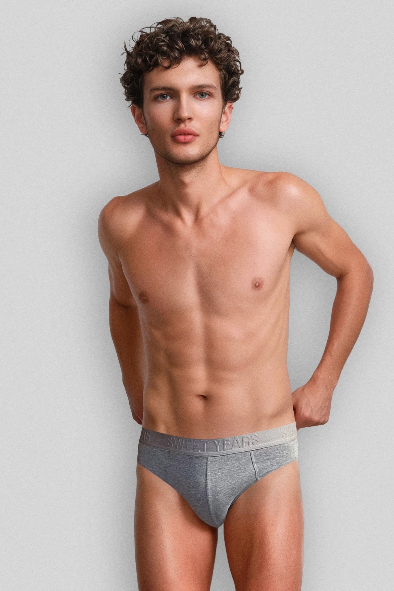 Slip in Cotone Elasticizzato con Logo