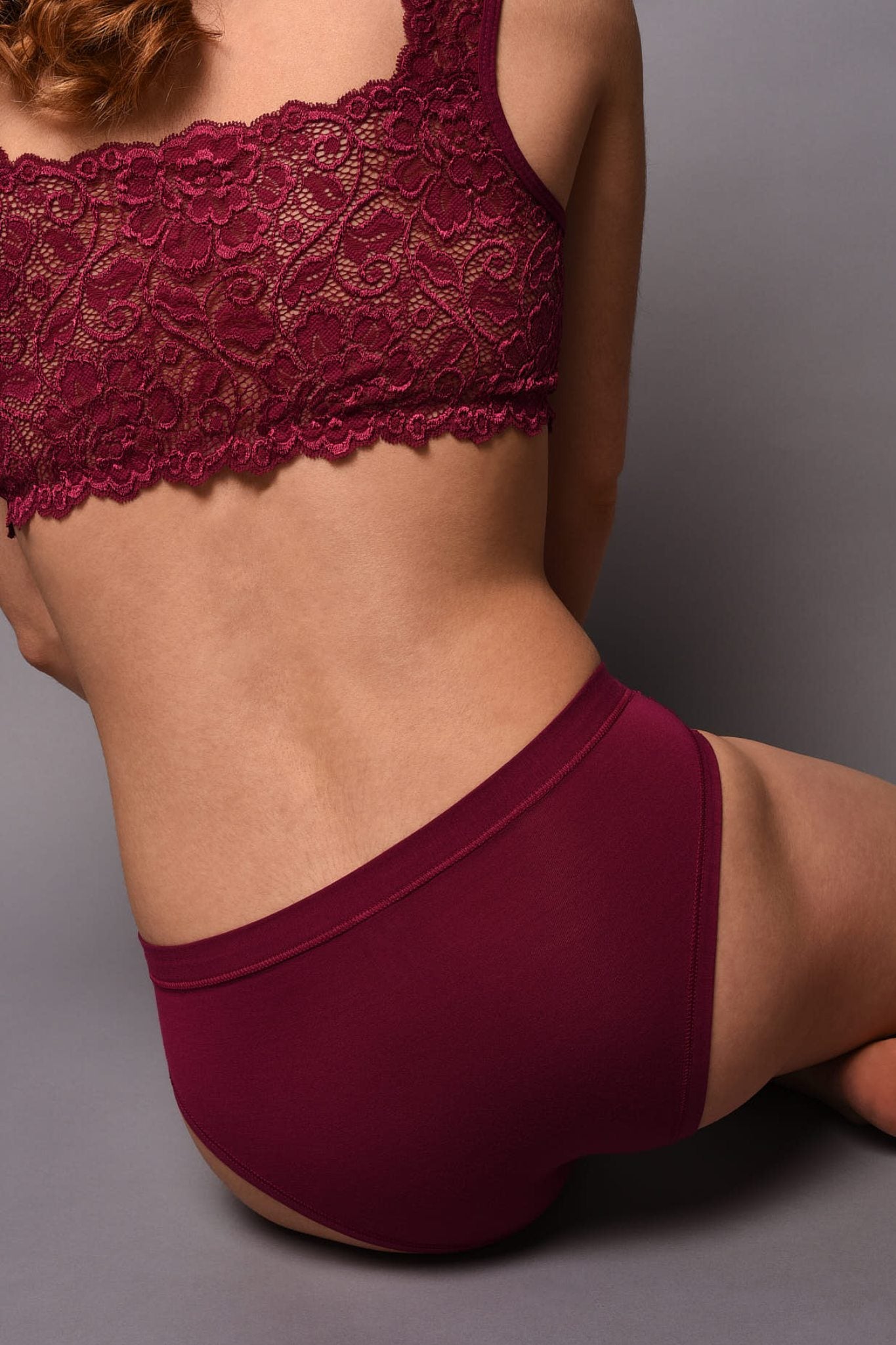 Slip Classico in MicroModal e Pizzo