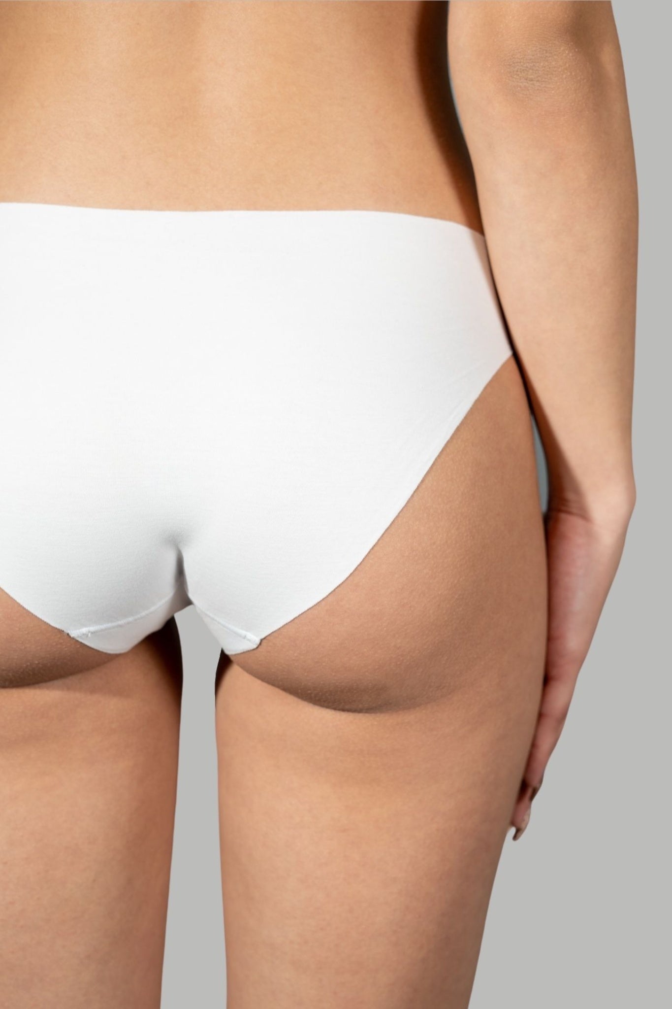 Slip a Vita Bassa in Cotone Taglio Laser