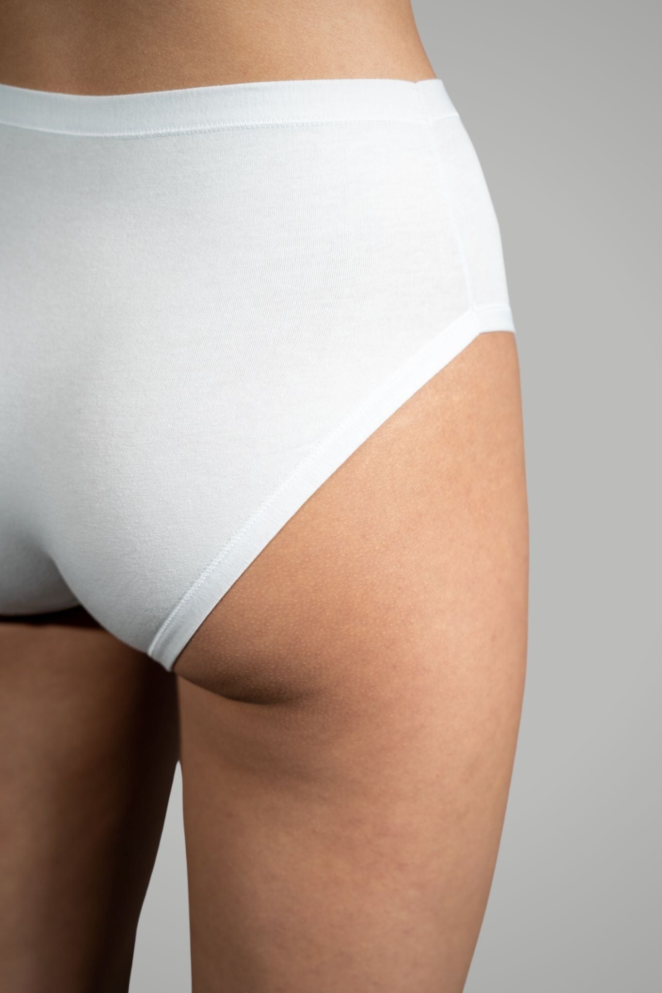Slip Culotte a Vita Alta in Cotone Modal