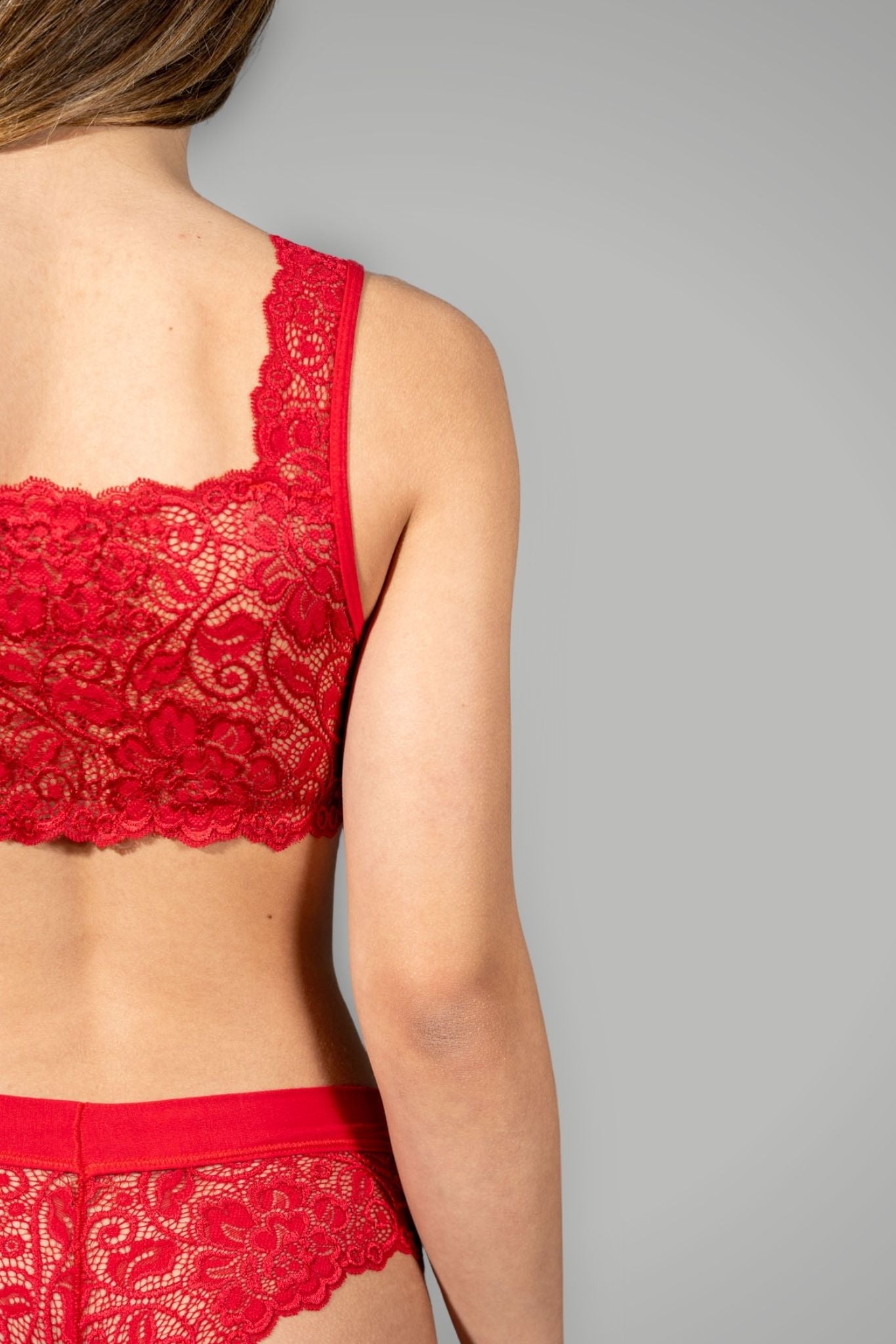 Reggiseno a Balconcino in Pizzo senza ferretto