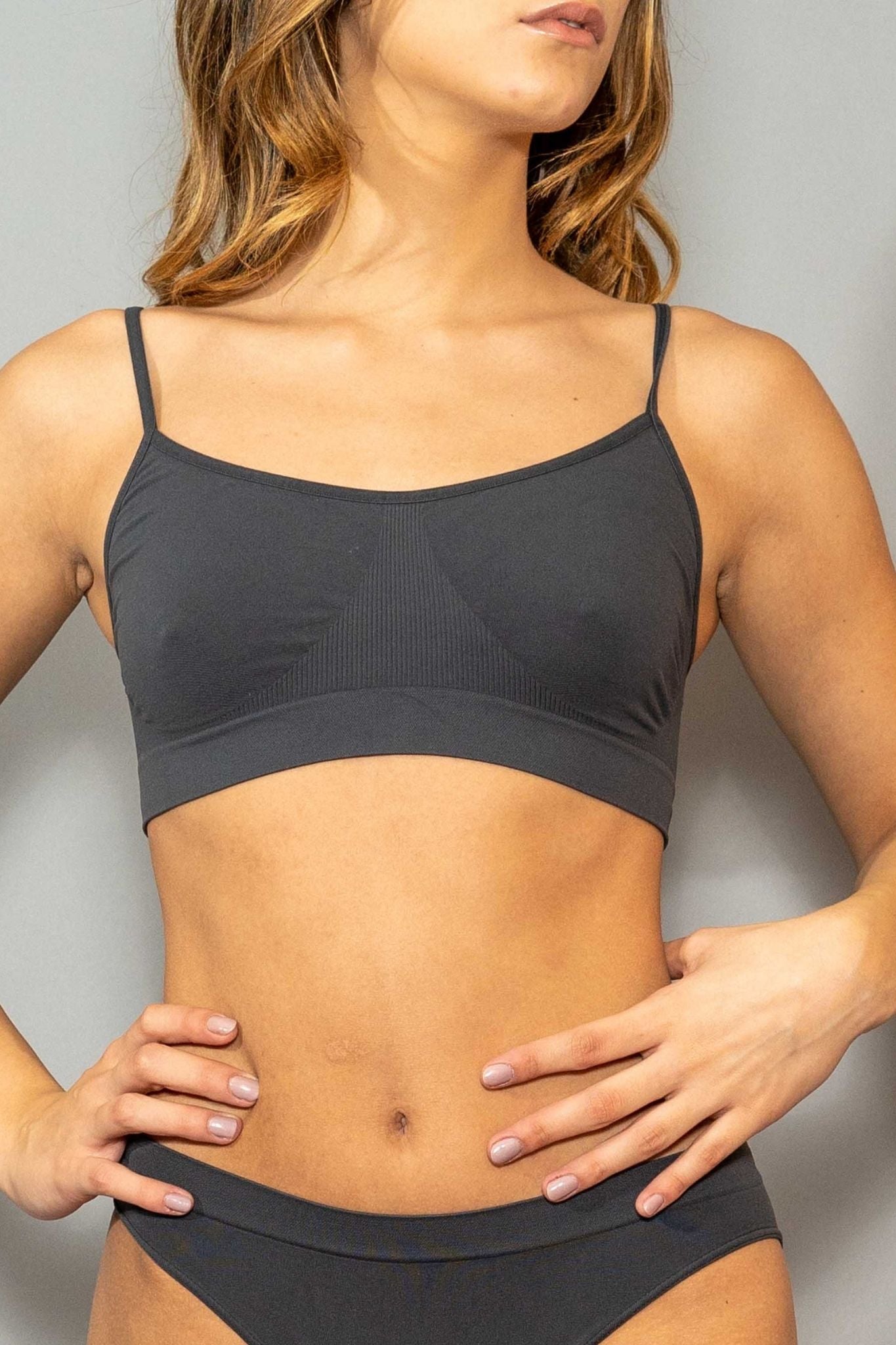 Brassiere in Microfibra Elasticizzata senza ferretto