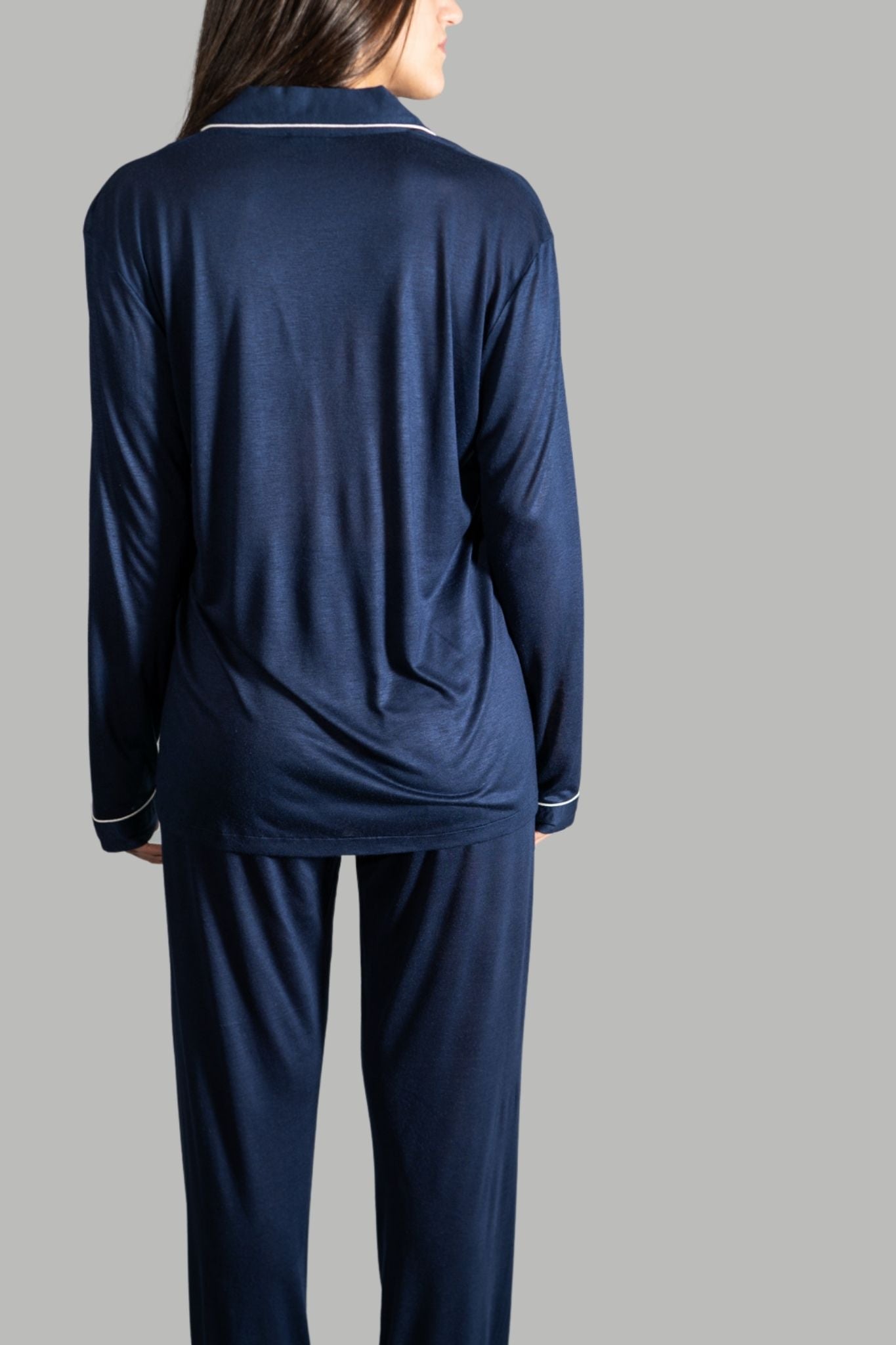 Giacca Taglio Uomo e Pantalone in Modal Ultralight con Seta