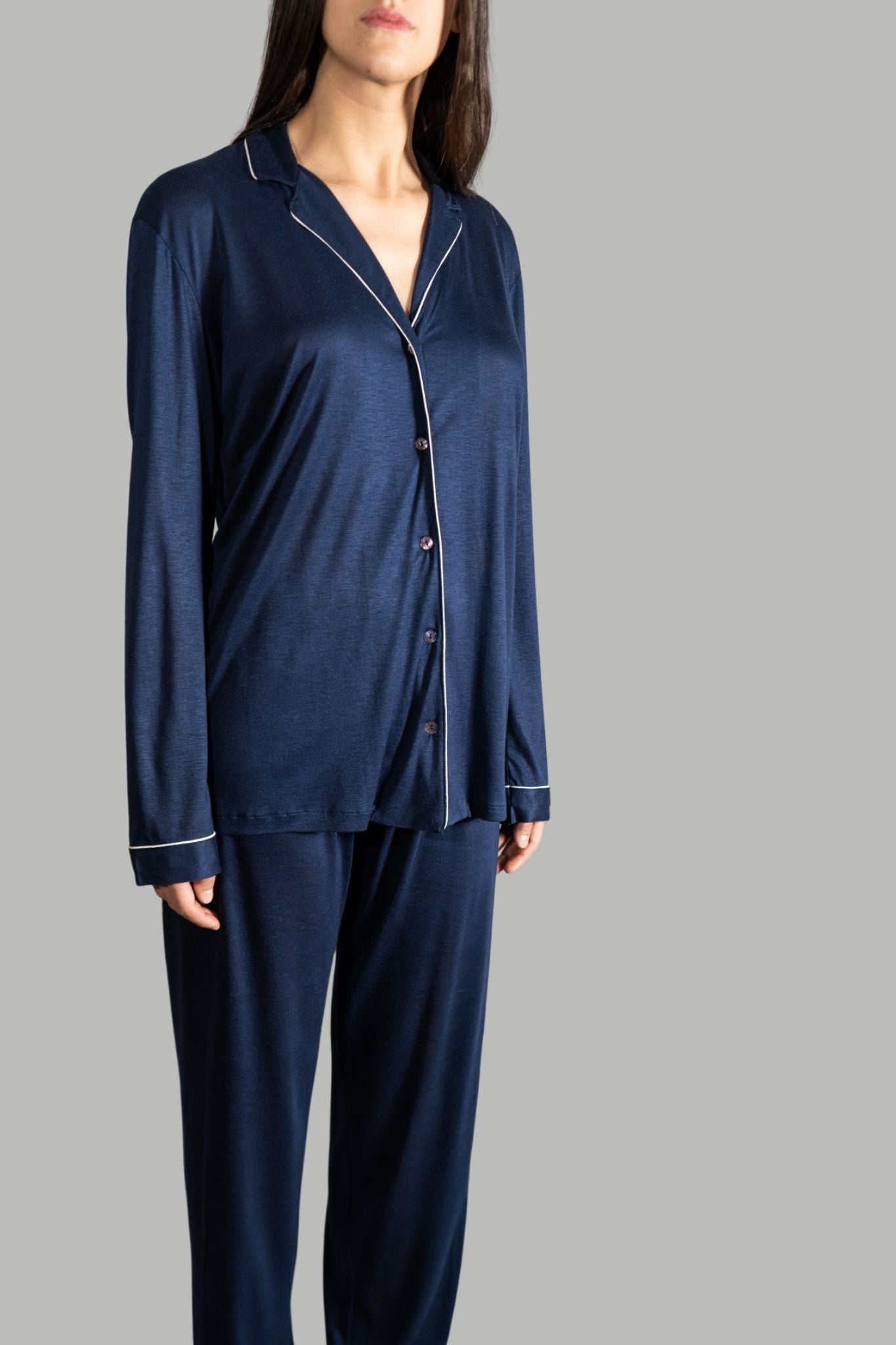 Giacca Taglio Uomo e Pantalone in Modal Ultralight con Seta