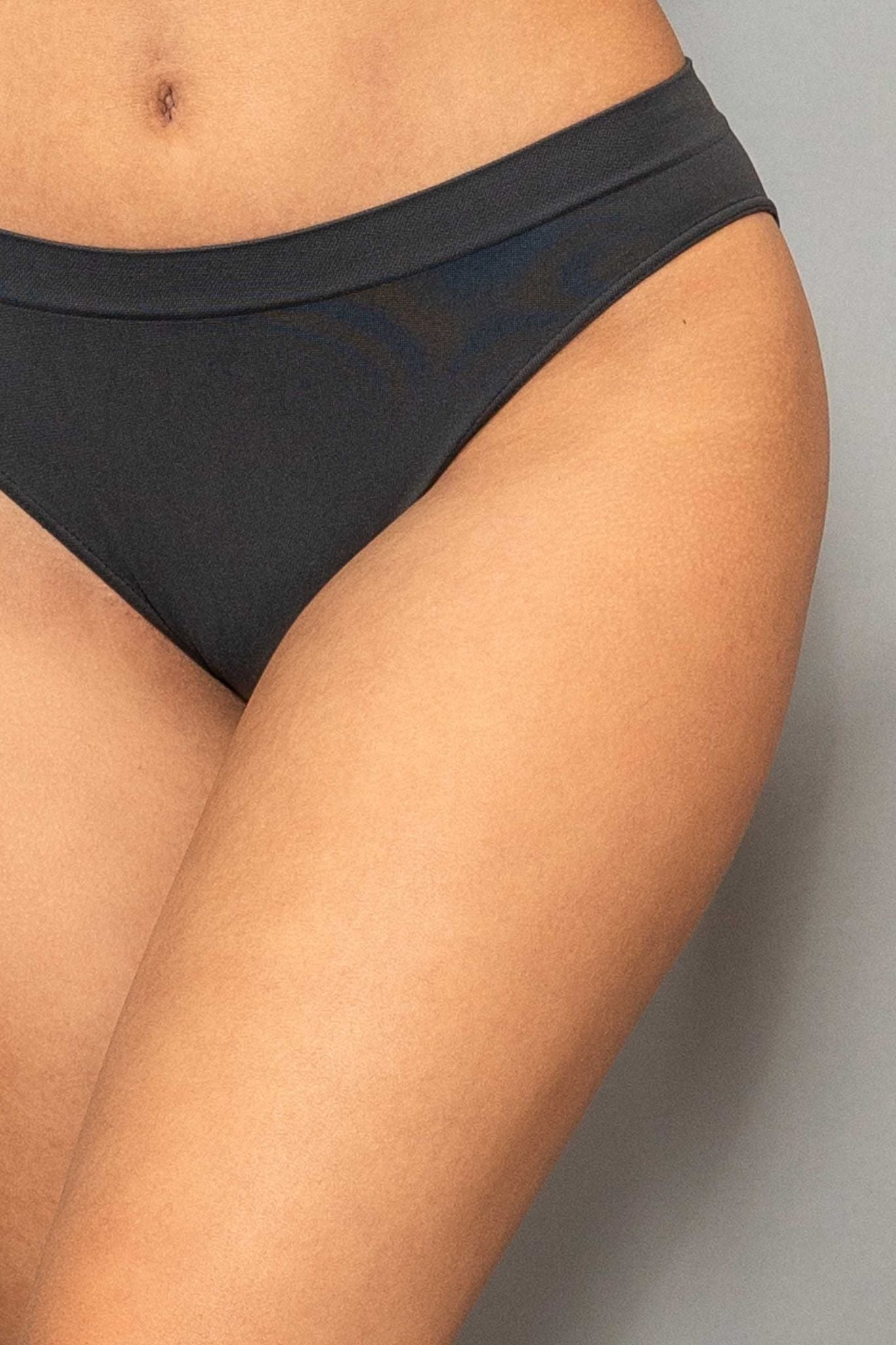 Slip a Vita Bassa in Microfibra Elasticizzata