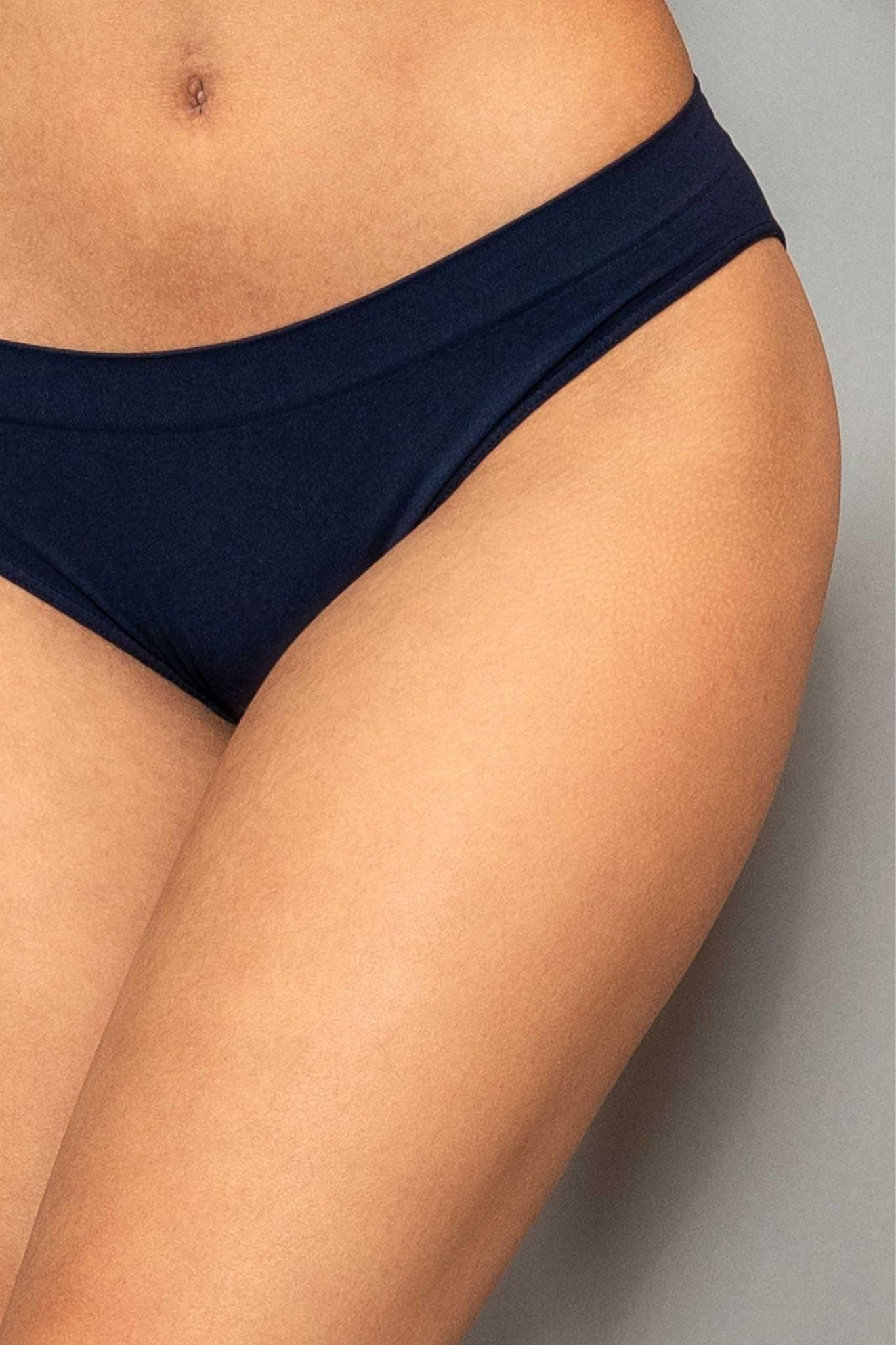 Slip a Vita Bassa in Microfibra Elasticizzata