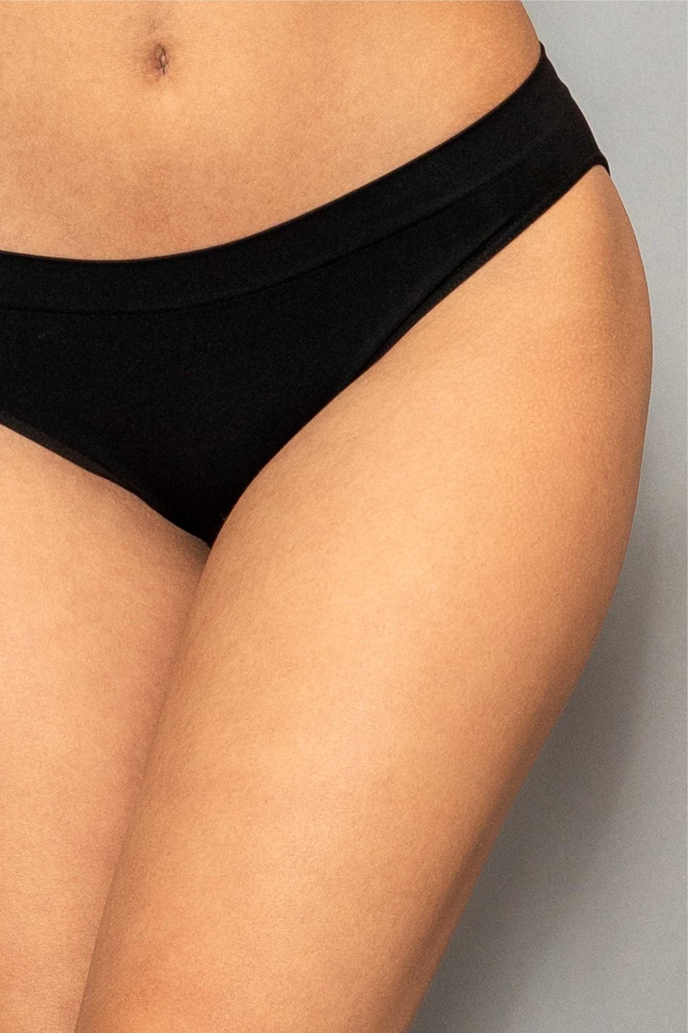 Slip a Vita Bassa in Microfibra Elasticizzata