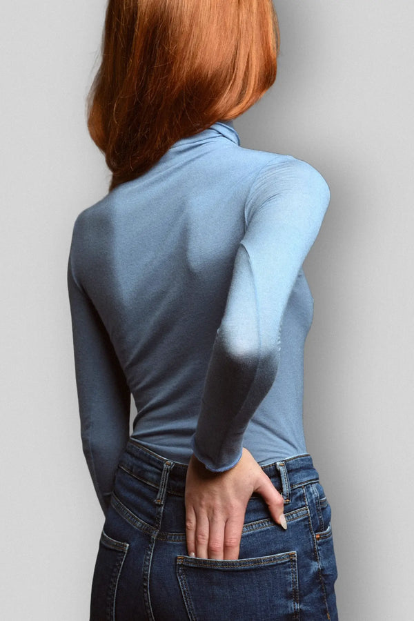 Dolcevita a Manica Lunga in Modal Ultralight con Cashmere