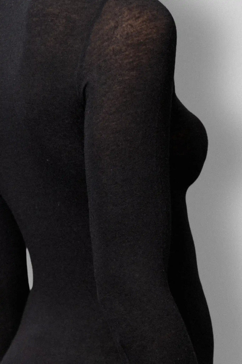 Dolcevita a Manica Lunga in Modal Ultralight con Cashmere
