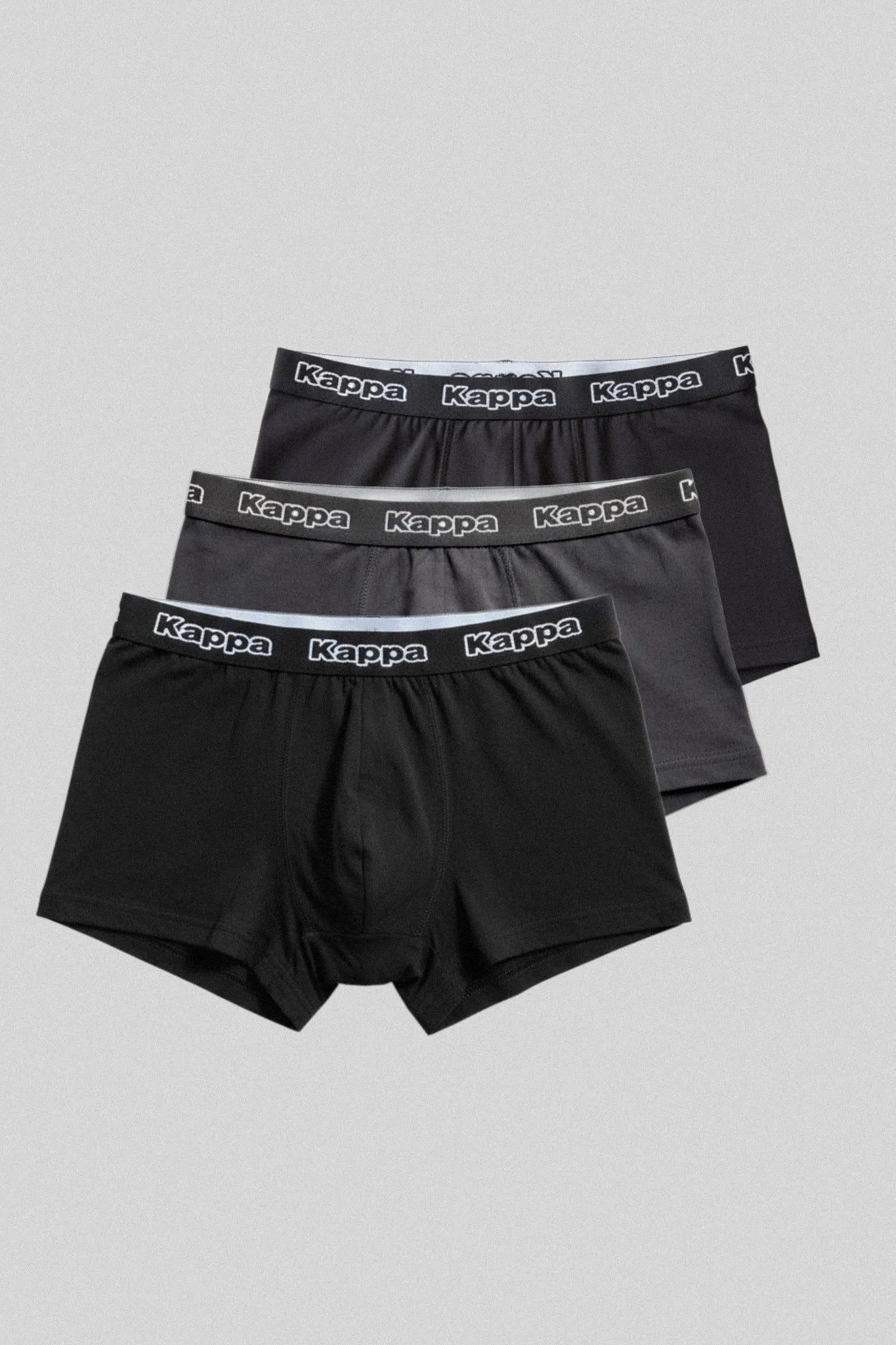 Set di 3 Boxer in Cotone Bielastico con Elastico KAPPA K1221