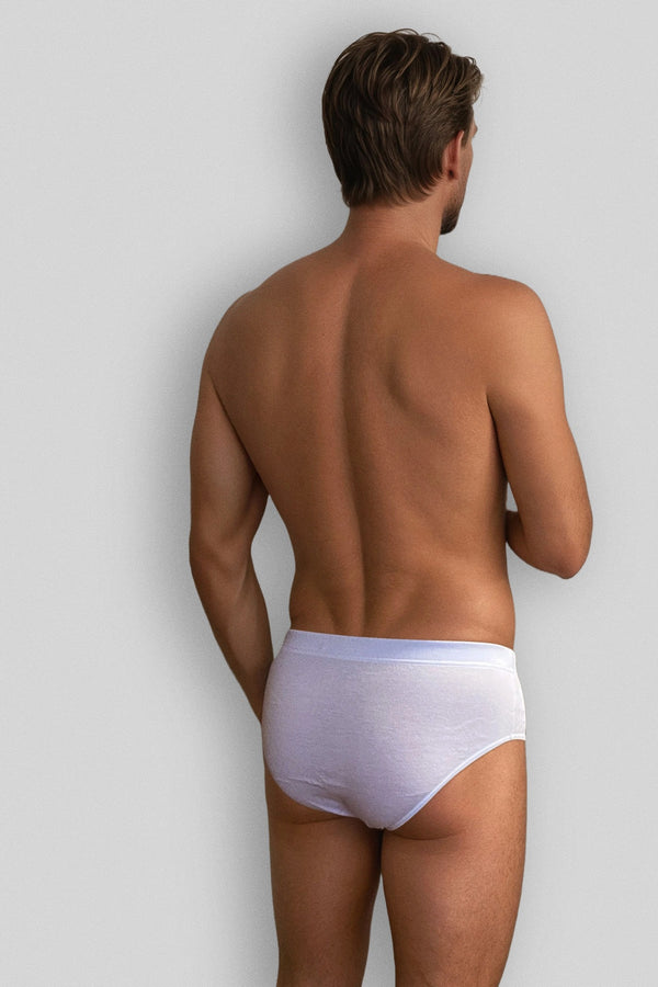 Slip a Vita Alta in Puro Cotone Mercerizzato