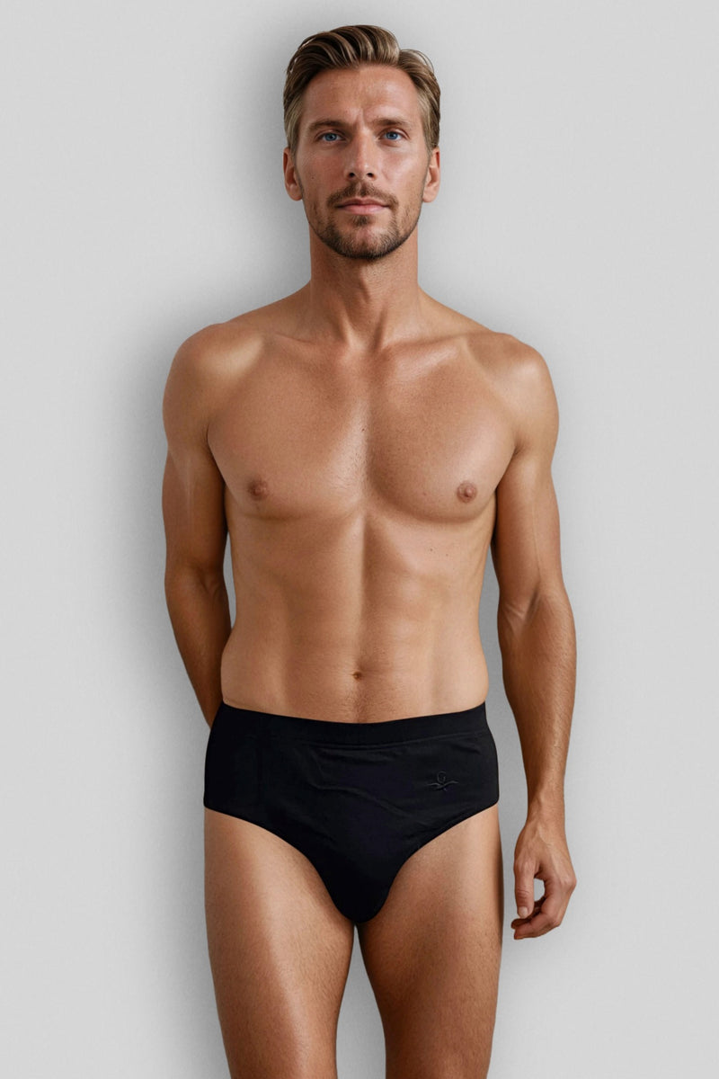 Slip a Vita Alta in Puro Cotone Mercerizzato
