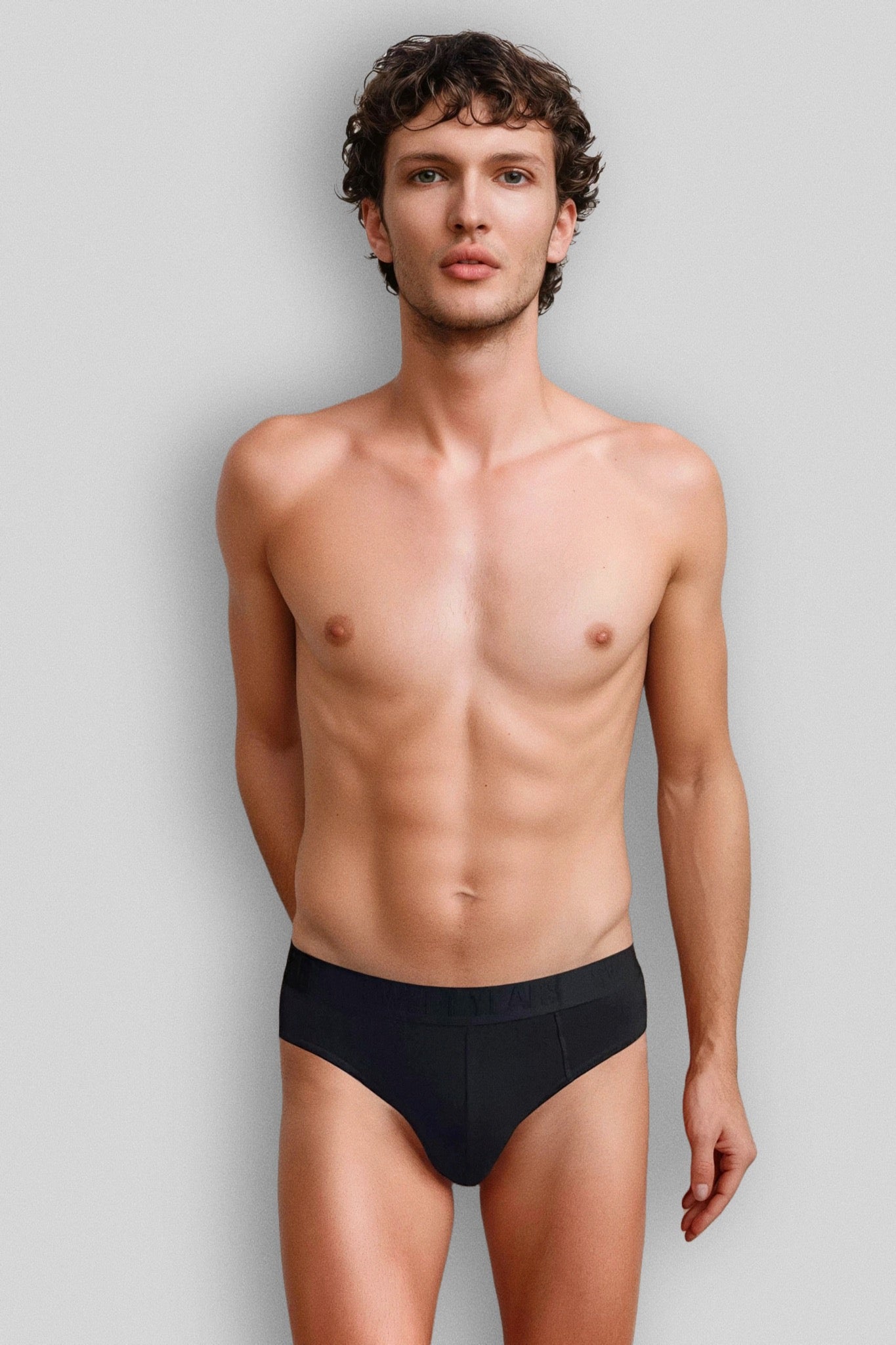 Slip in Cotone Elasticizzato con Logo