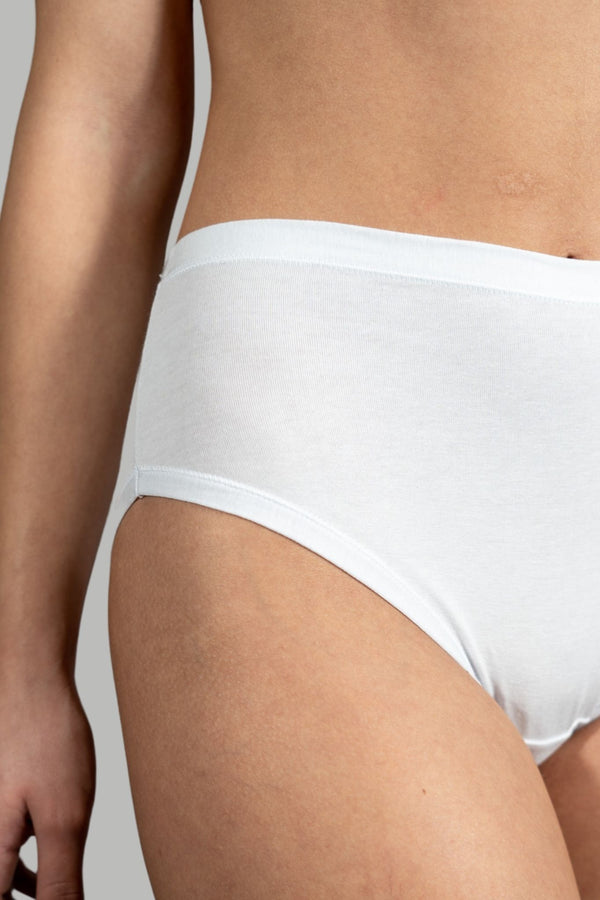 Slip Culotte a Vita Alta in Cotone Modal