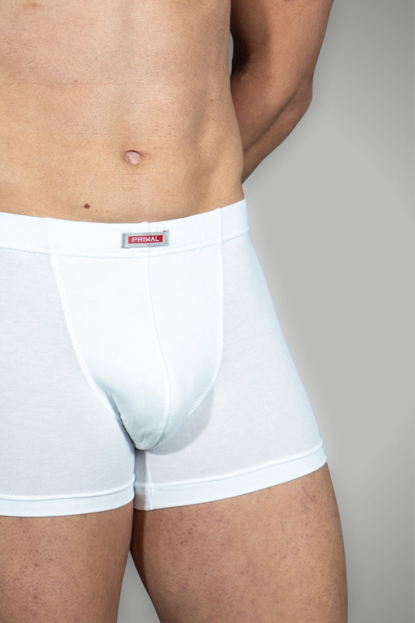 Boxer in Cotone Bielastico con Elastico Ricoperto