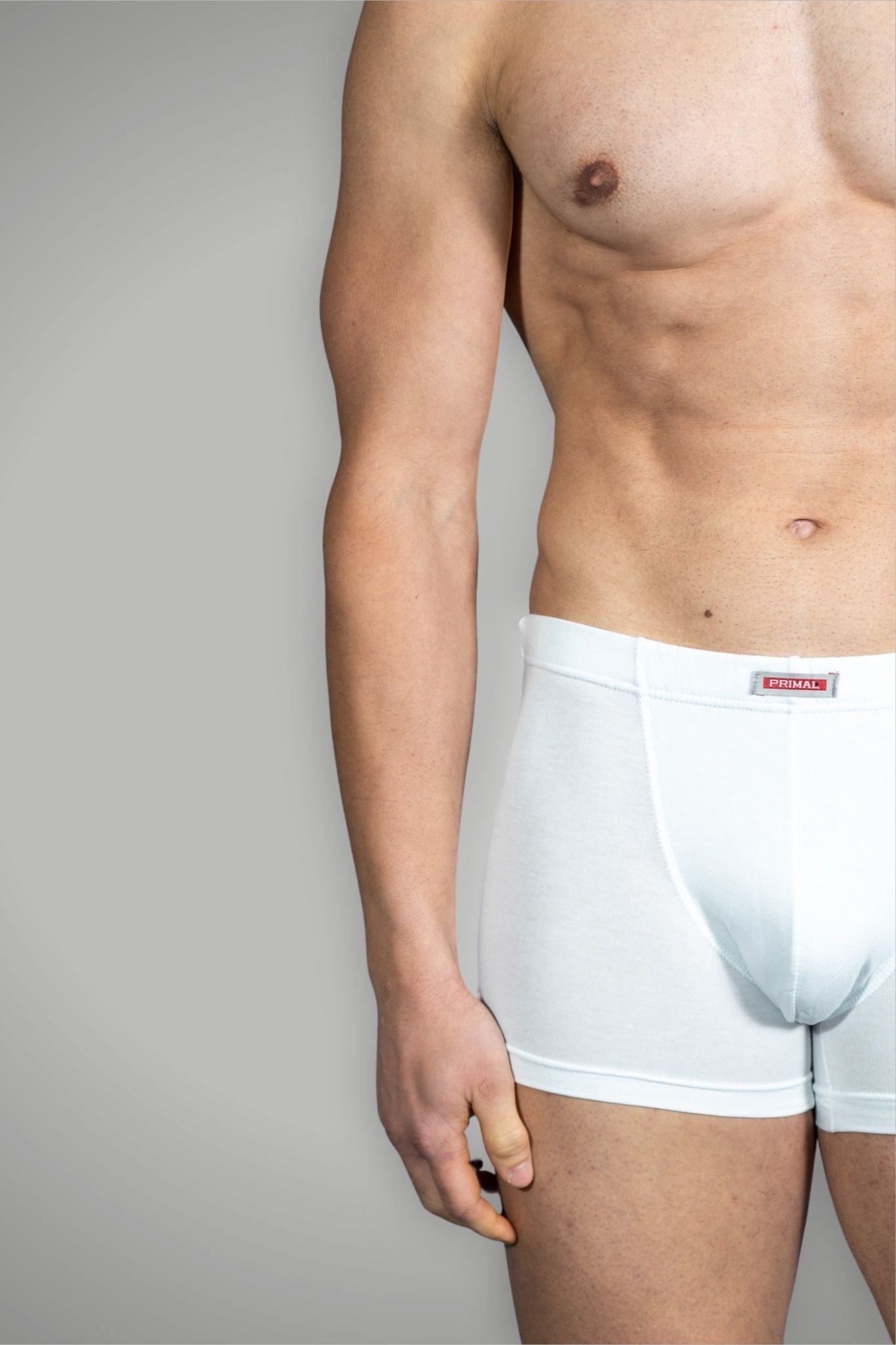 Boxer in Cotone Bielastico con Elastico Ricoperto