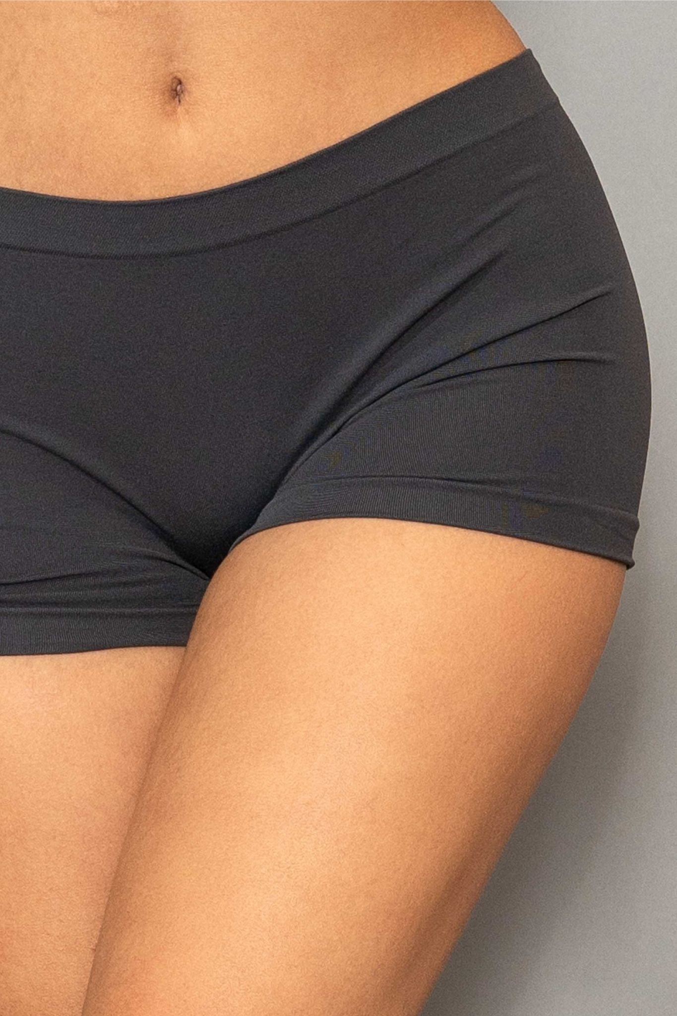 Culotte a Pantaloncino in Microfibra Elasticizzata