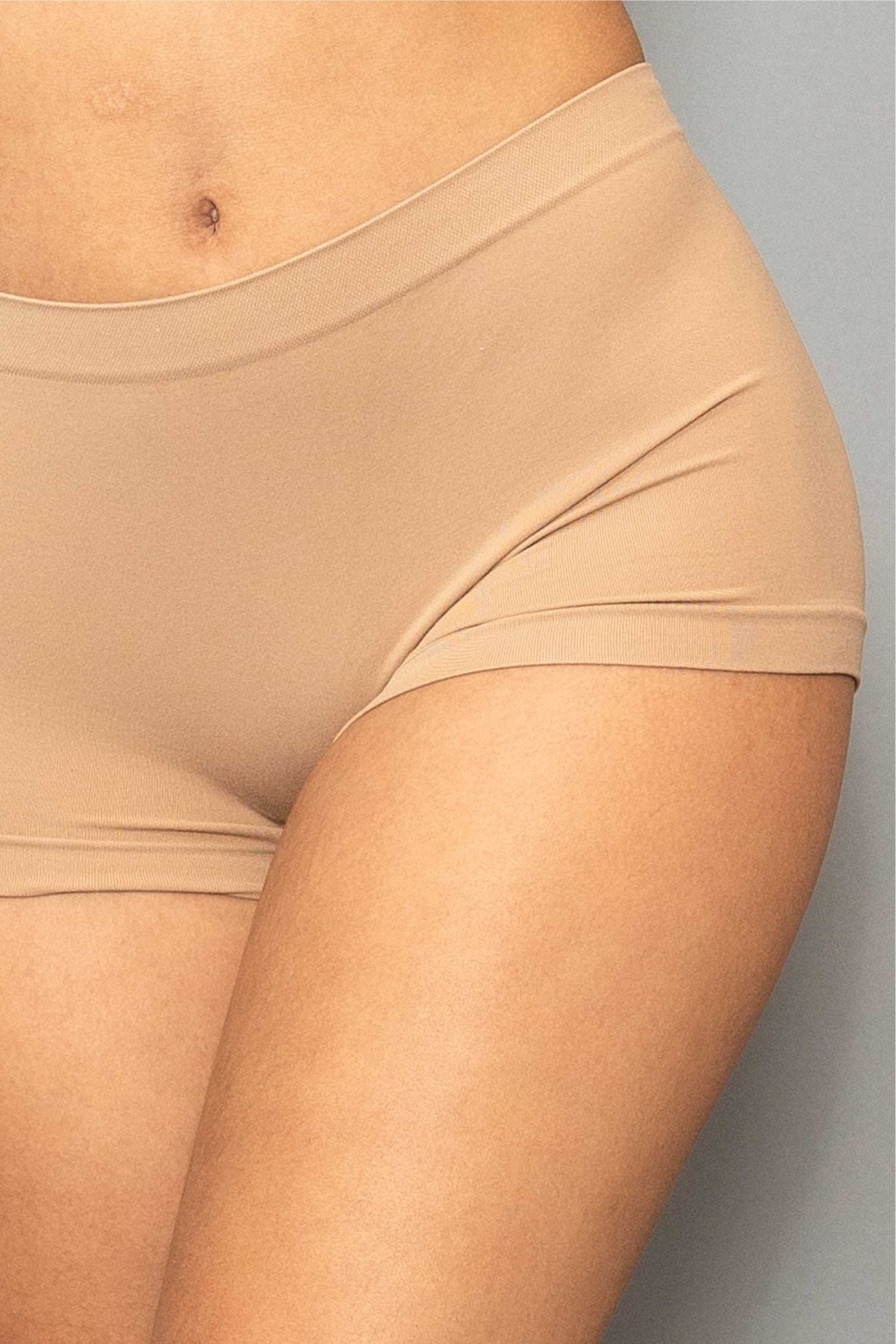 Culotte a Pantaloncino in Microfibra Elasticizzata