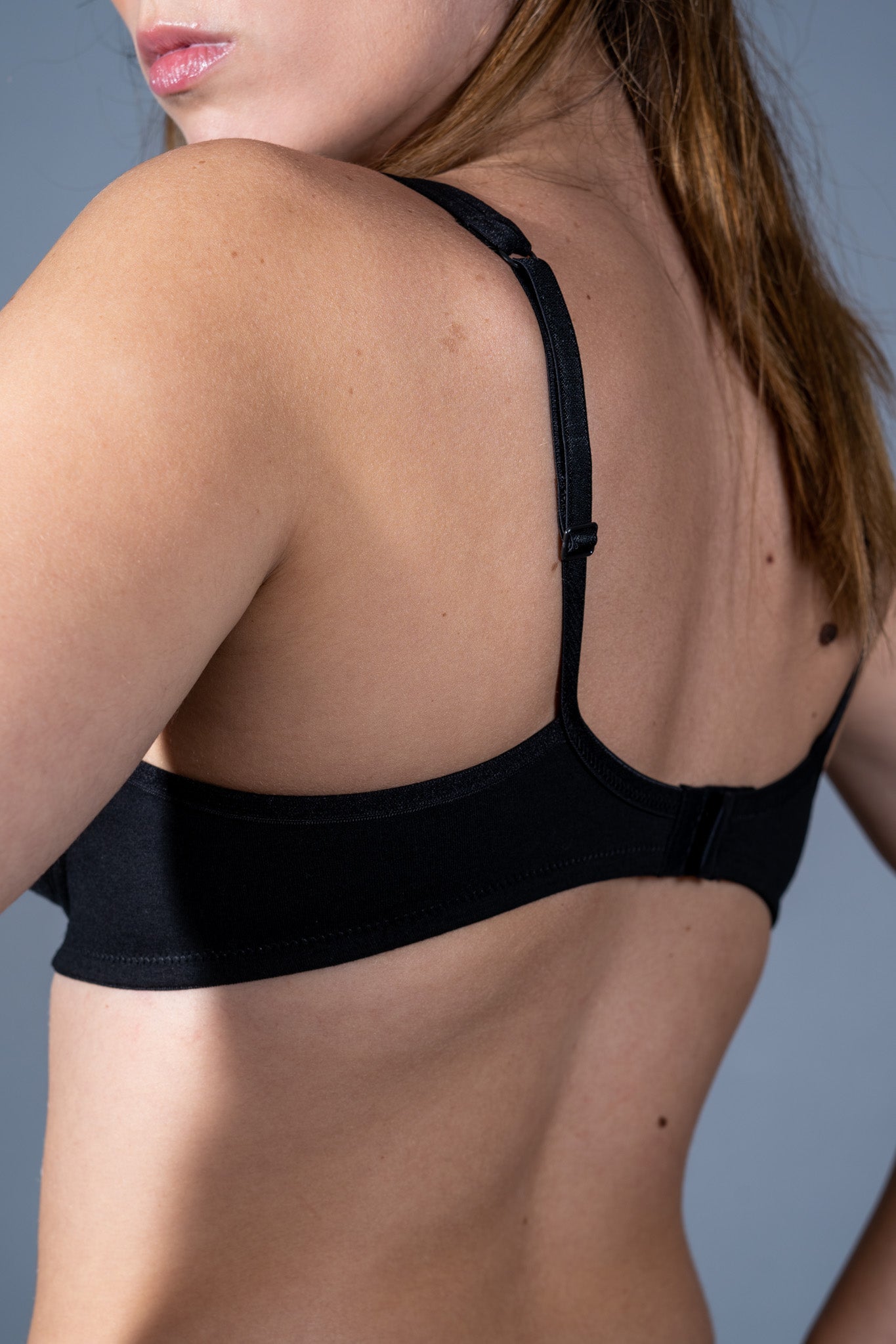Reggiseno a Triangolo in Cotone Biologico Preformato