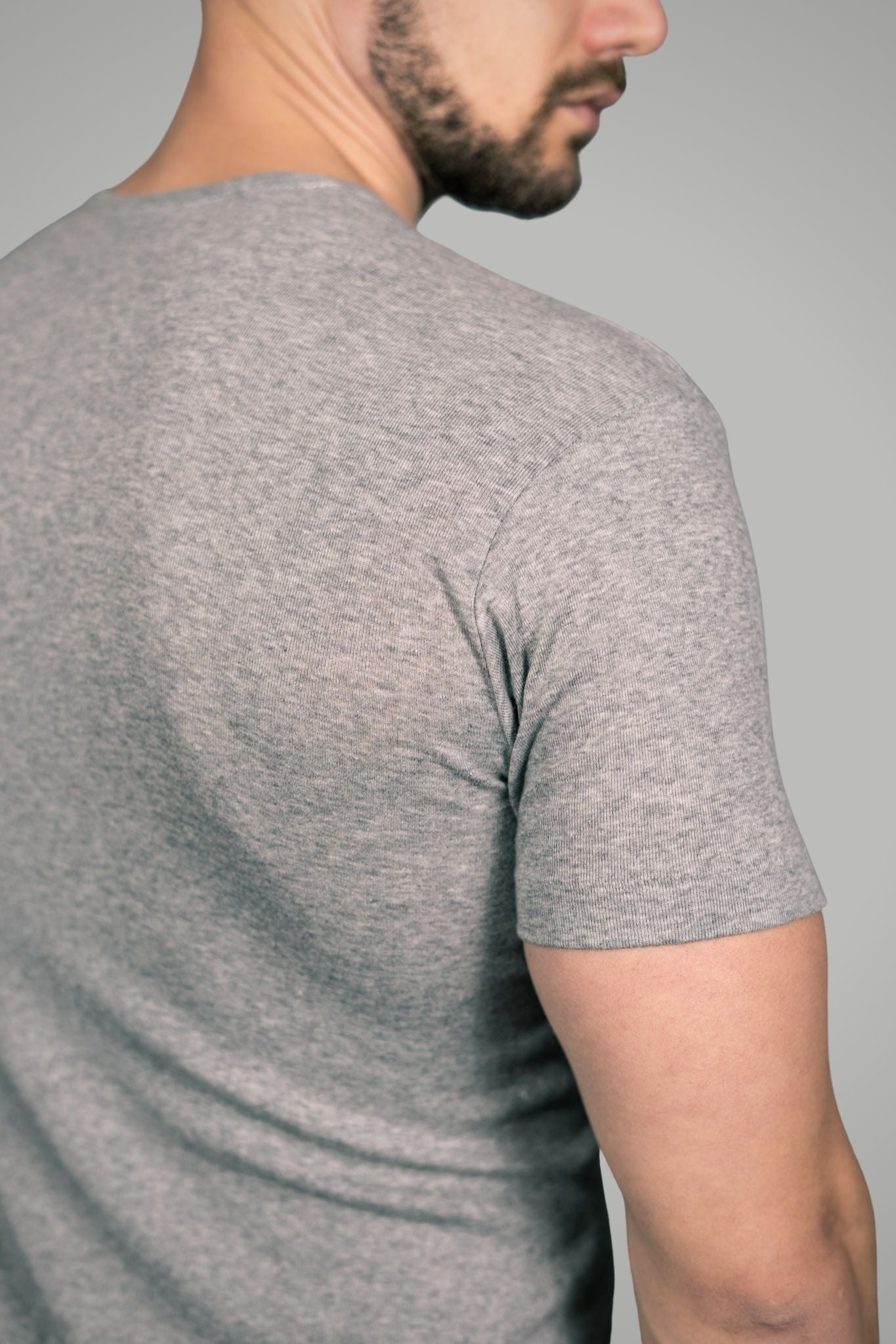 Maglia a Manica Corta in Cotone Girocollo
